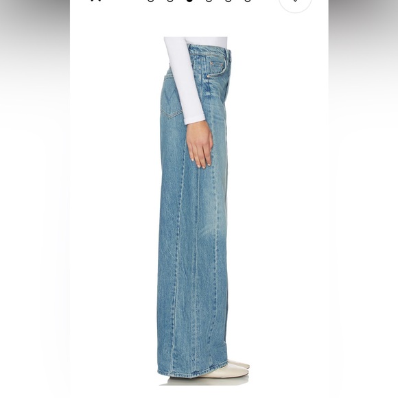 NWT MOTHER Lil’ Pipe Dream Button Sneak in Folk Star. Size 26P. - Picture 3 of 14